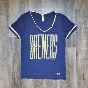 Under Armour Milwaukee Brewers Tee Shirt